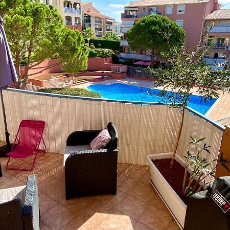Coeur De Frejus, L'Amphitheatre, Appartement 3 Pieces Climatise, Terrasse, Barbecue, Piscine & Parking Eksteriør billede