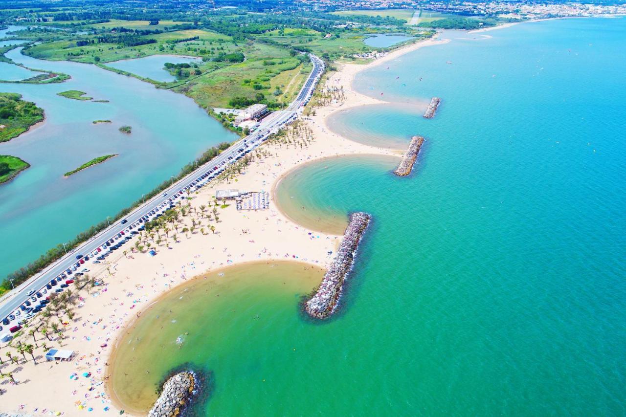 Coeur De Frejus, L'Amphitheatre, Appartement 3 Pieces Climatise, Terrasse, Barbecue, Piscine & Parking Eksteriør billede