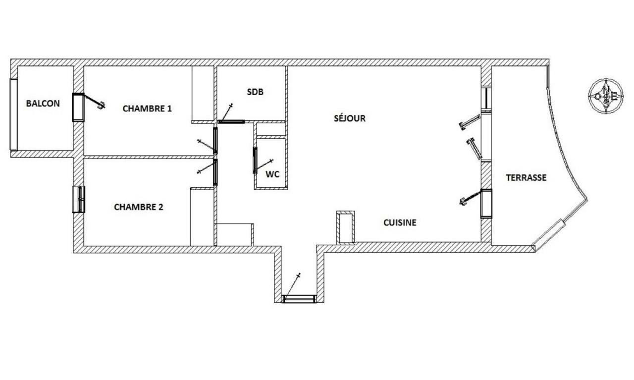 Coeur De Frejus, L'Amphitheatre, Appartement 3 Pieces Climatise, Terrasse, Barbecue, Piscine & Parking Eksteriør billede